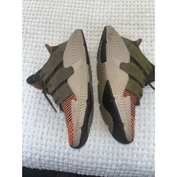 Adidas Men's Running Shoe Sneaker Athletic Prophere Trace Lace Olive Orange 4.5 - Picture 5 of 7